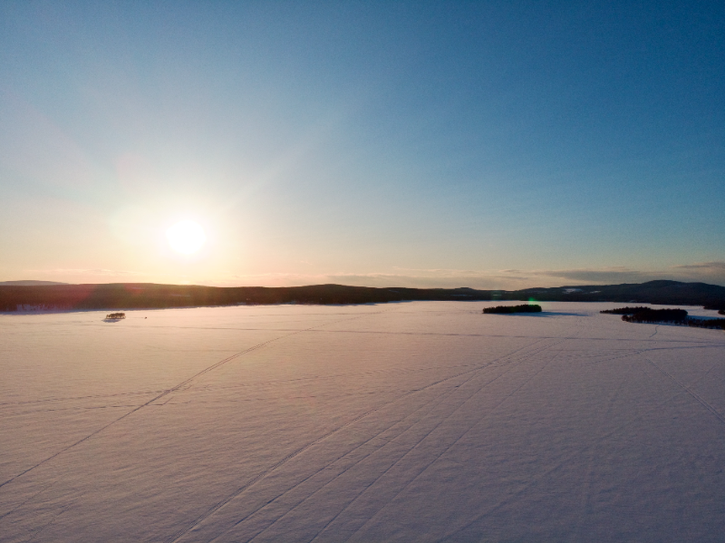 Sunset in Norrland