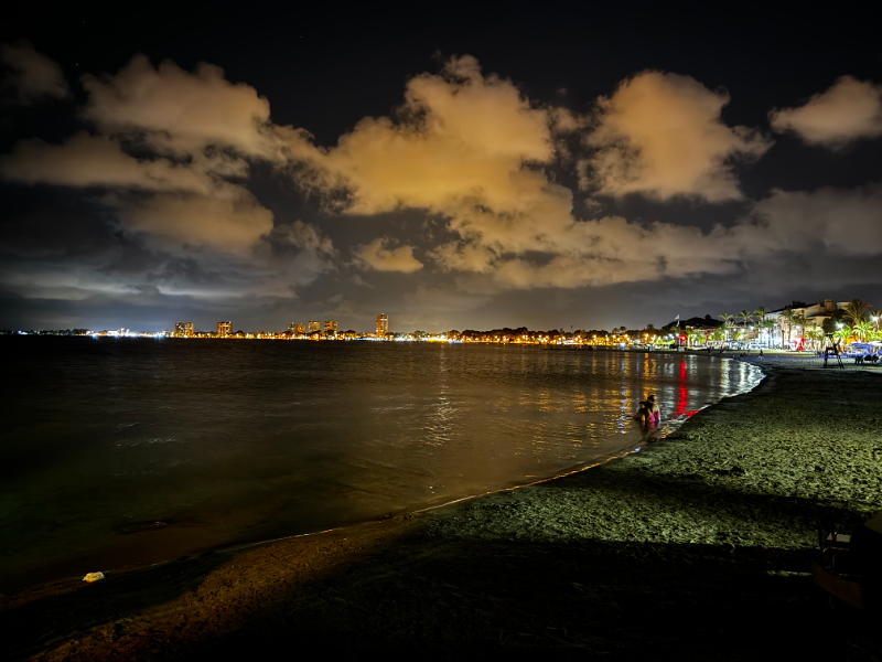 Night view in Spain