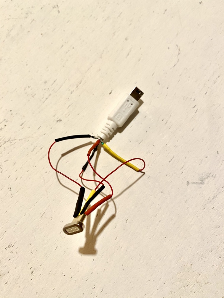 The finished connector